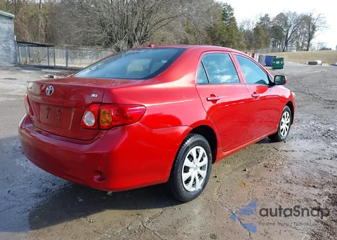 2010 Toyota Corolla Le z USA, uszkodzony, nr VIN 1NXBU4EE5AZ193633
